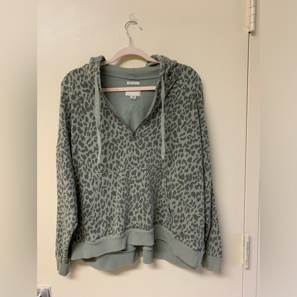 American Eagle Half Zip Hoodie